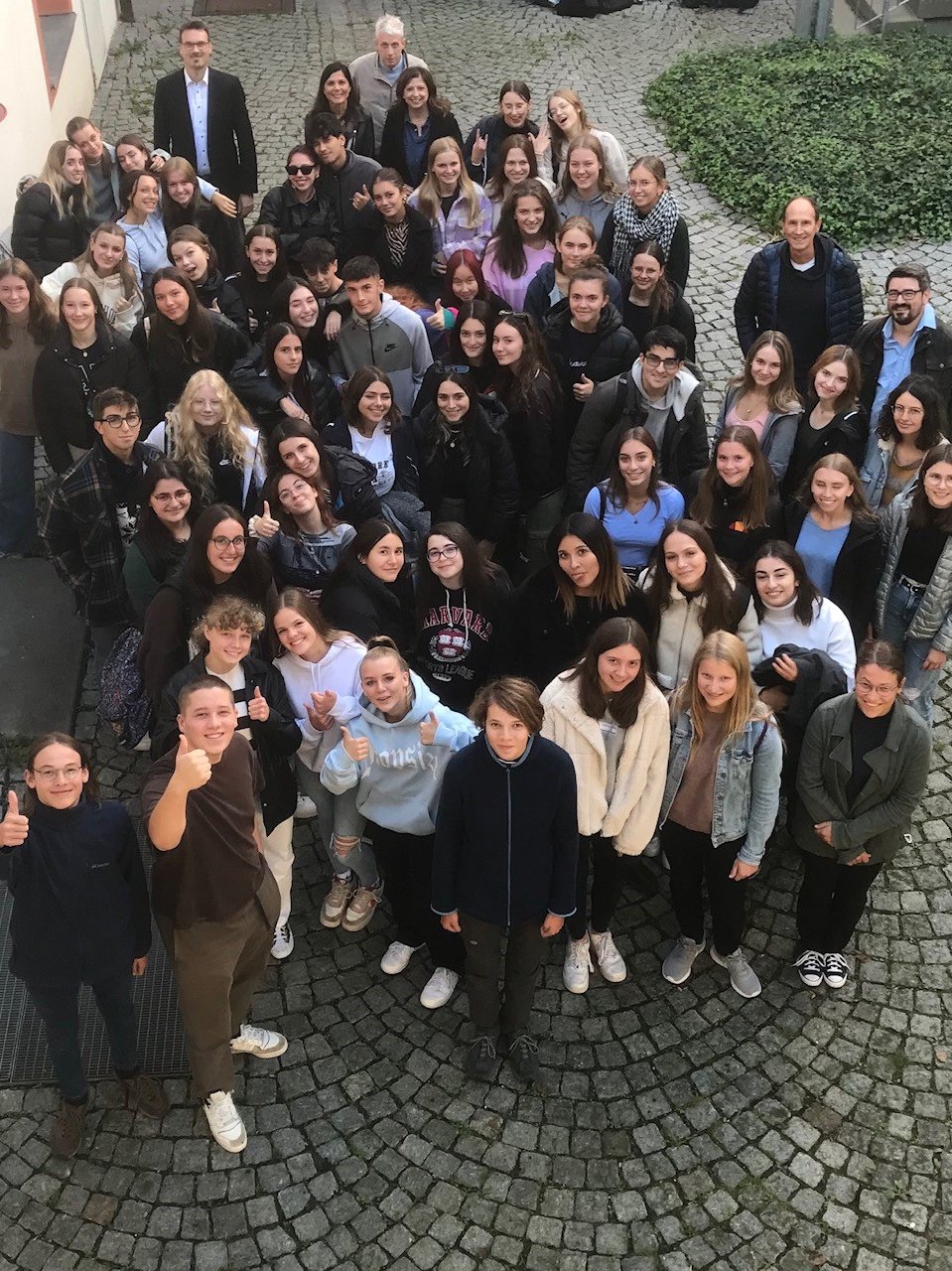 Schülerinnen und Schüler aus Italien zu Gast in Ellwangen, Herbst 2022
